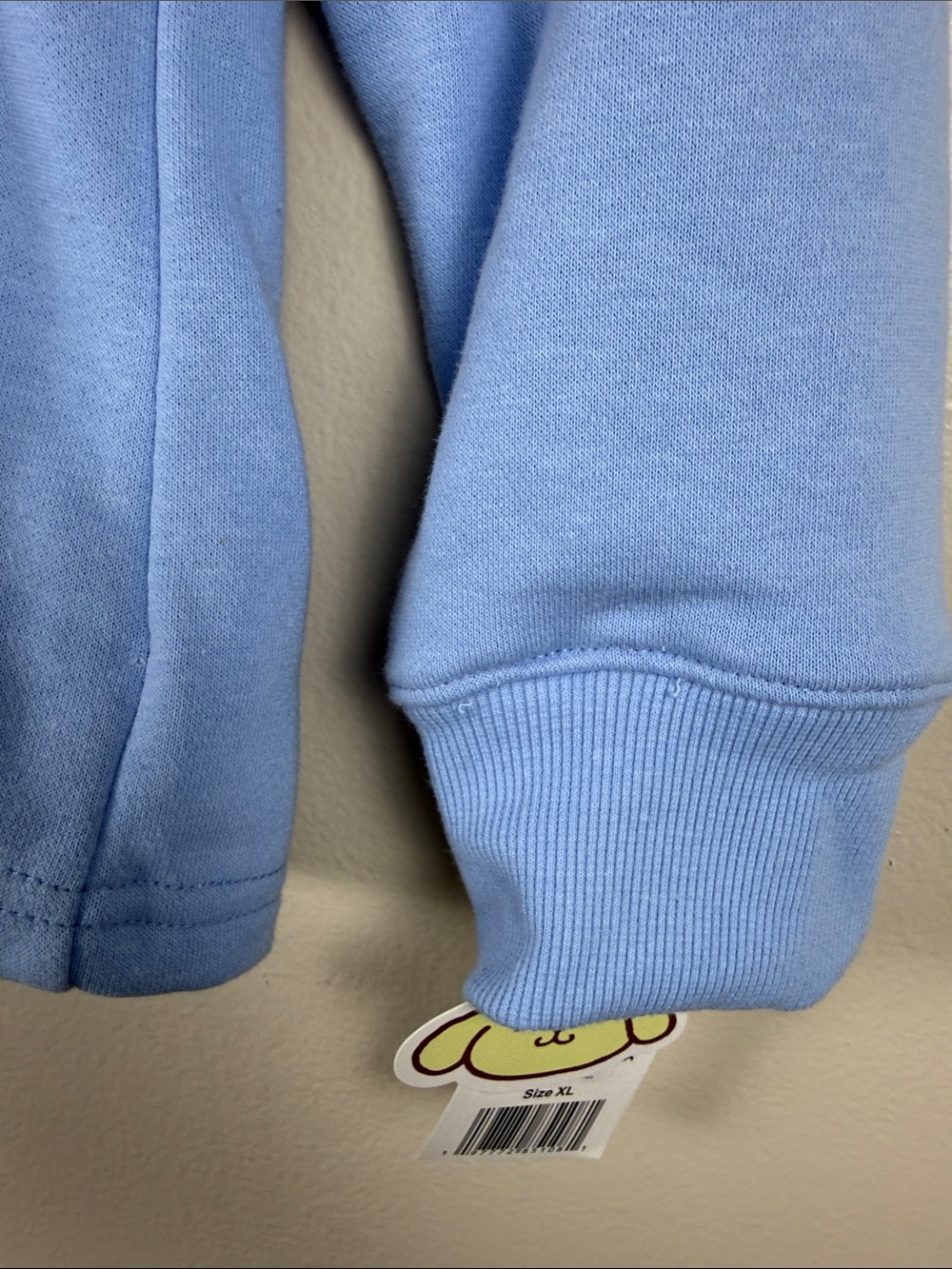 Sanrio Pompompurin Blue Sweatshirt with Yellow Graphic. NEW XL - Picture 3 of 8